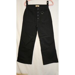 Gilded Age Jeans Wide Leg Black Size 26